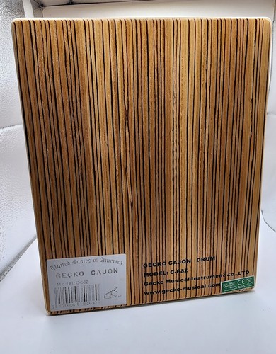 Gecko travel cajon wooden - -,