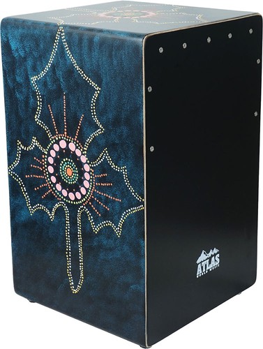 Atlas cajon box - atlas, black