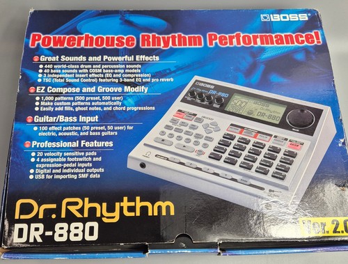 Boss 880 rhythm drum - boss, dr-880