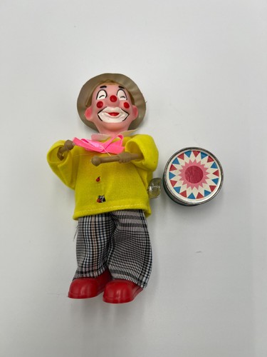 Vintage funny musical clown - vintage,